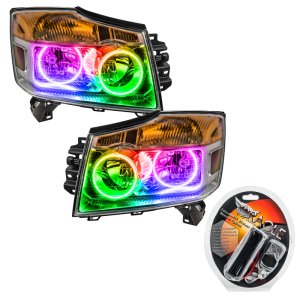 Nissan Armada Headlight Assemblies - ORACLE Lighting - SMD ColorSHIFT - `08-`15
